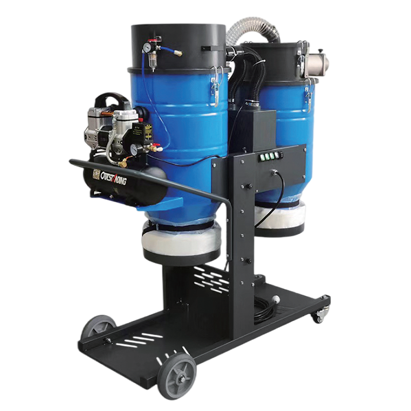 Aspirator industrial monofazat cu saci dublu